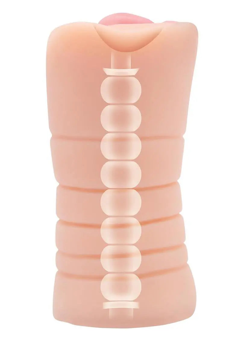 Stroke Off Vibrating Stroker - Light – body-safe materials | Fu'Cha Exotics