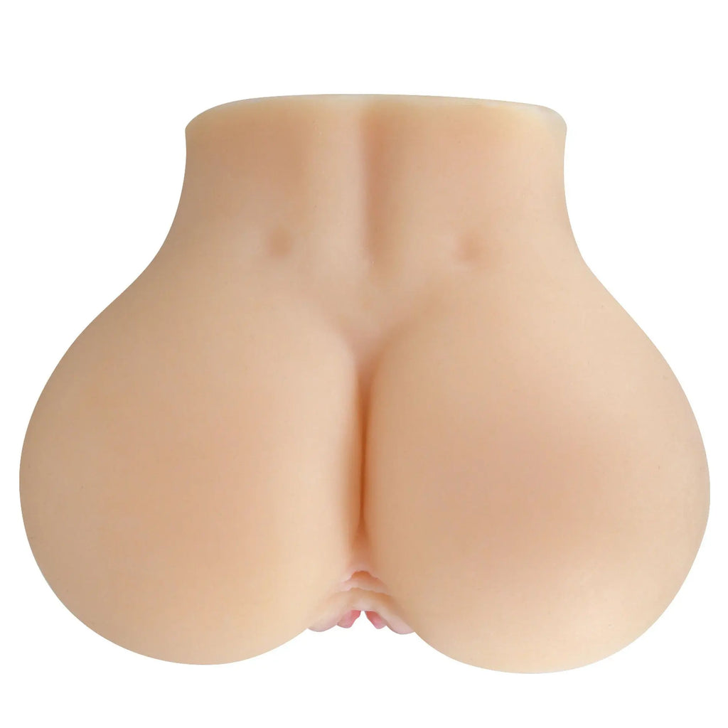 Mila Realistic Vagina and Ass Vibrator - Light – body-safe materials | Fu'Cha Exotics