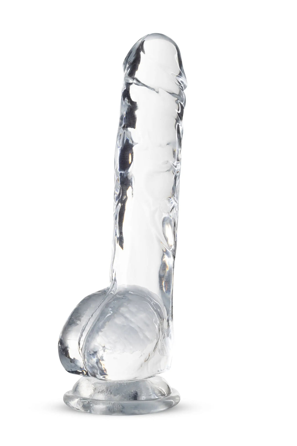 Naturally Yours - 8 Inch Crystalline Dildo - Diamond – body-safe materials | Fu'Cha Exotics