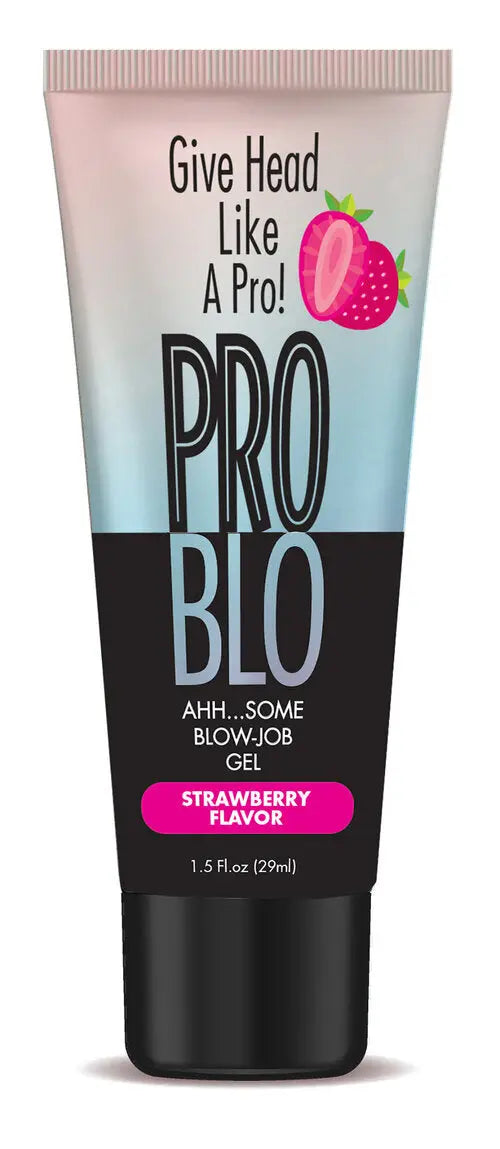 Problo Ahh...some Blow-Job Gel - Strawberry - 1.5 Fl. Oz. – body-safe materials | Fu'Cha Exotics