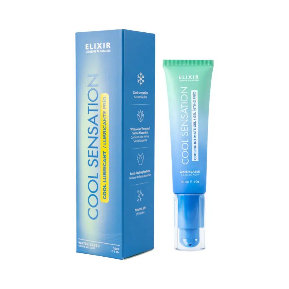 Elixir Cool Sensation Lubricant 30ml 1 Fl Oz – body-safe materials | Fu'Cha Exotics