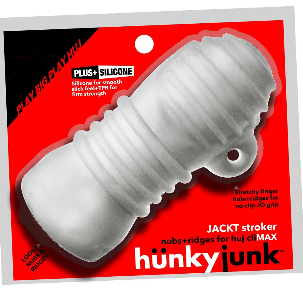 Jackt Stroker - White Ice – body-safe materials | Fu'Cha Exotics