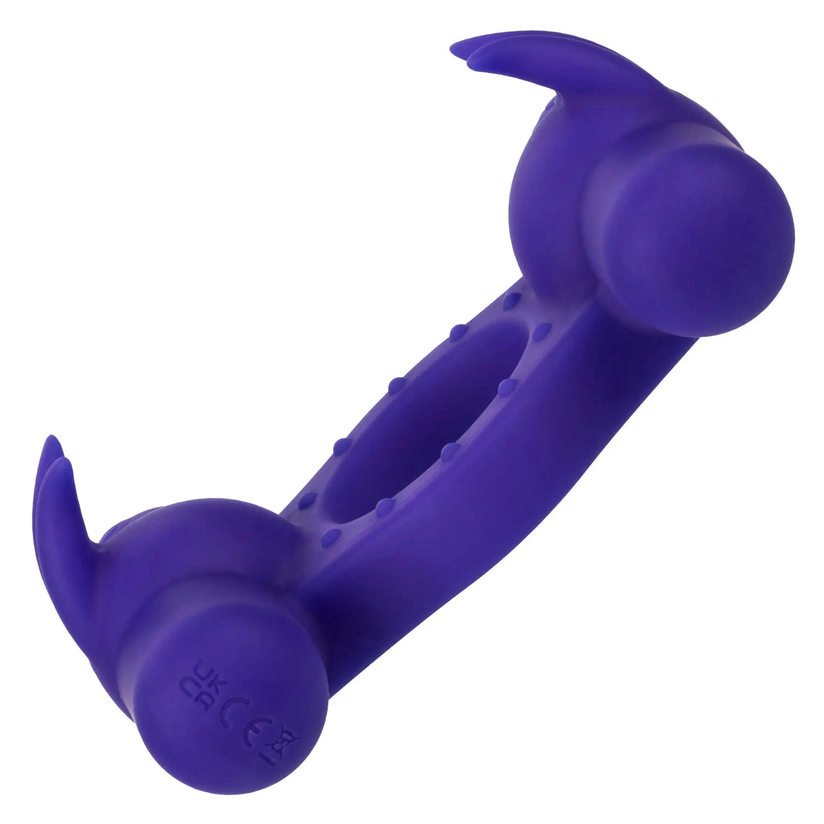Silicone Rechargeable Triple Orgasm Enhancer - Purple – body-safe materials | Fu'Cha Exotics