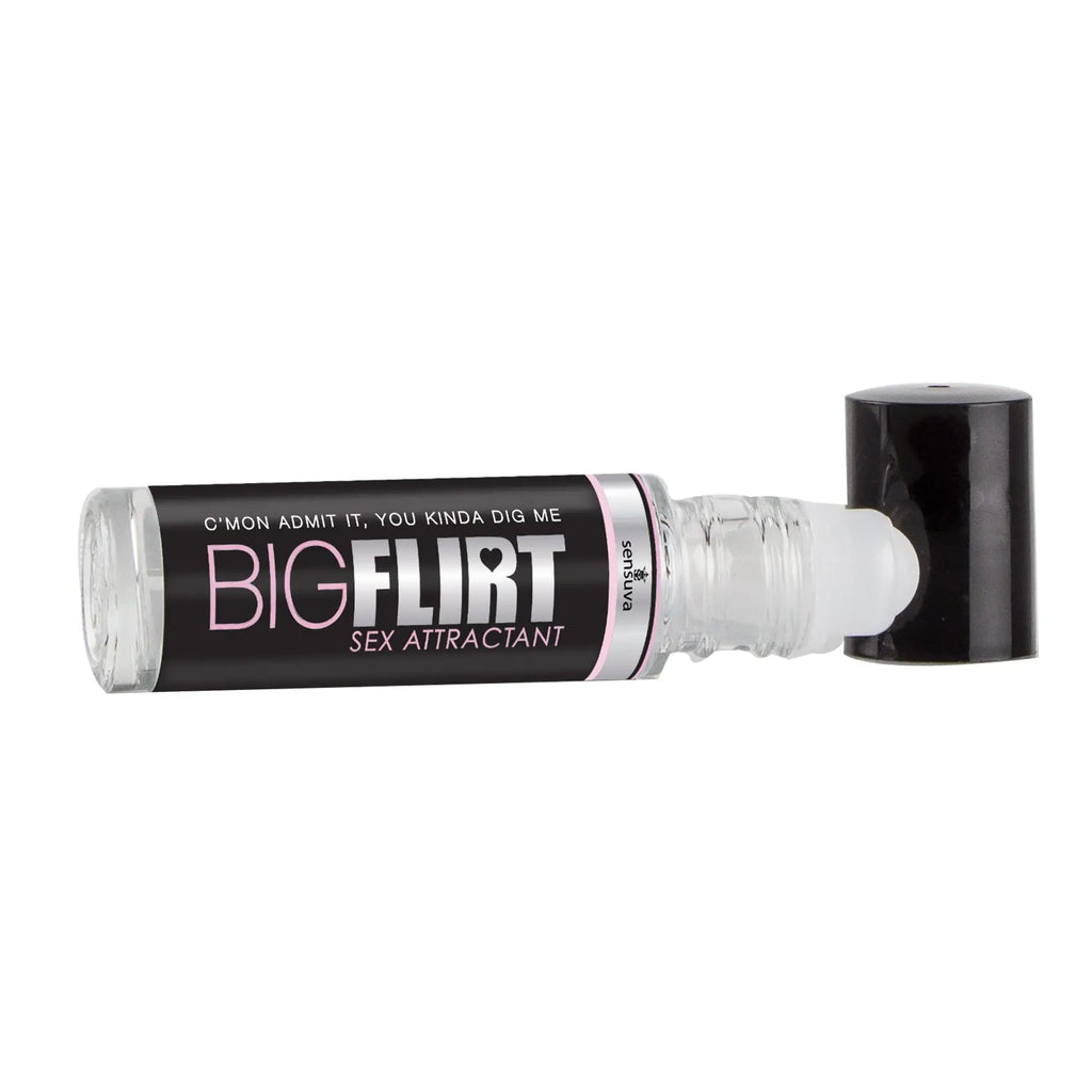 Big Flirt Pheromone Infused Sex Attractant 0.34 Fl. Oz. / 10 ml – body-safe materials | Fu'Cha Exotics