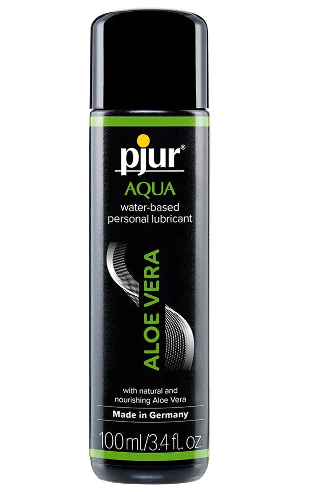 Pjur Aqua Aloe Vera - 100 ml - 3.4 Fl. Oz – body-safe materials | Fu'Cha Exotics