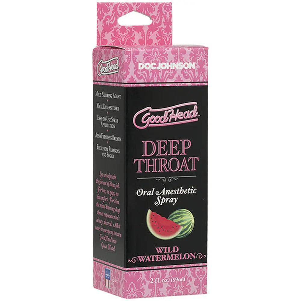 Goodhead - Deep Throat Spray - Wild Watermelon – body-safe materials | Fu'Cha Exotics