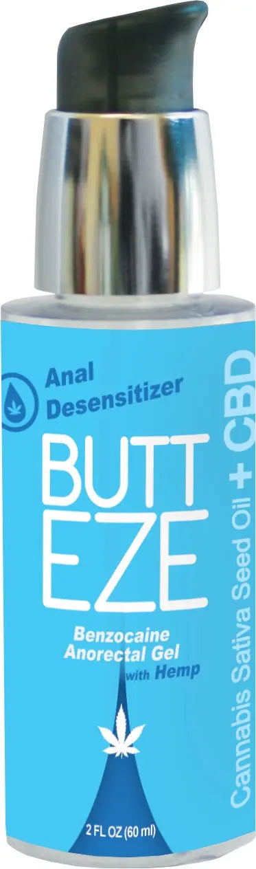 Butt Eze Anal Desensitizer - 2 Fl. Oz. / 60 ml – body-safe materials | Fu'Cha Exotics