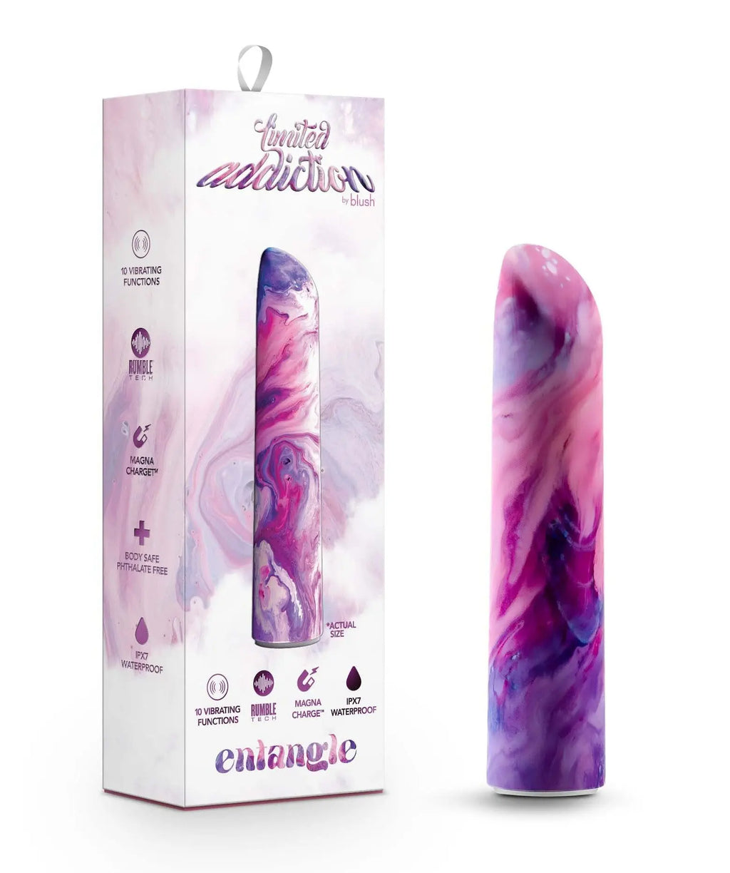 Limited Addiction - Entangle - Power Vibe - Lilac – ABS plastic 5 vibration modes | Fu'Cha Exotics