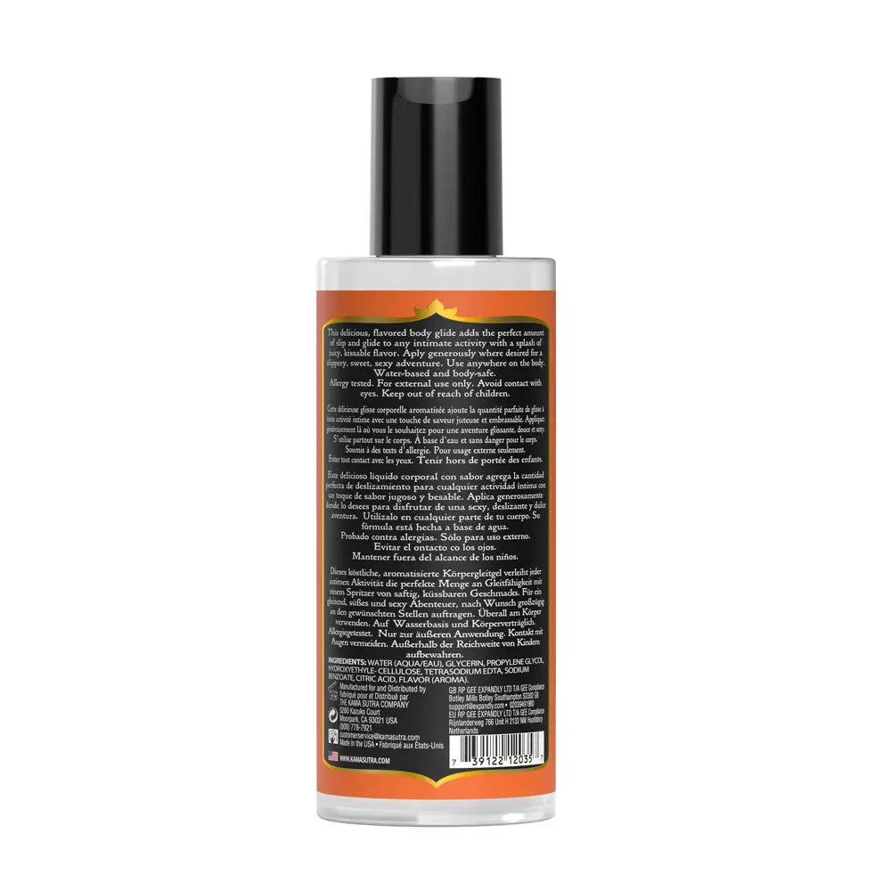 Divine Nectars Flavored Body Glide - Tropical Mango - 5 Fl Oz. 150ml – body-safe materials | Fu'Cha Exotics