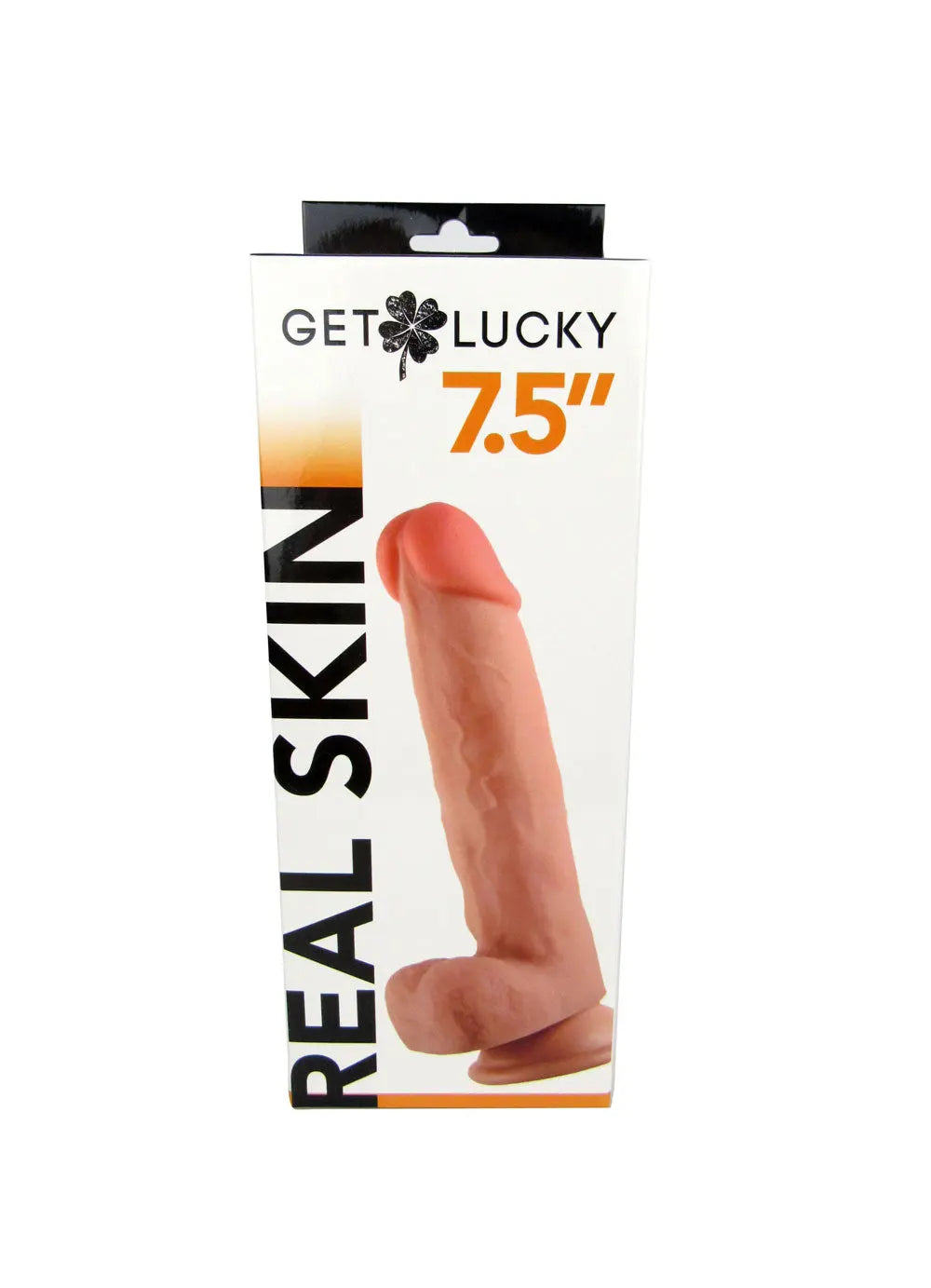 Real Skin 7.5" Dual Layer Dildo - Beige – body-safe materials | Fu'Cha Exotics