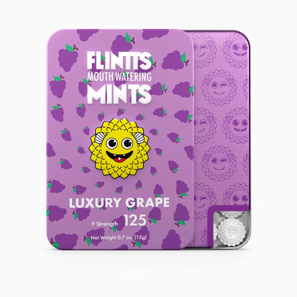 Flintts Mouth Watering Mints Luxury Grape - F-Strength 125 – body-safe materials | Fu'Cha Exotics