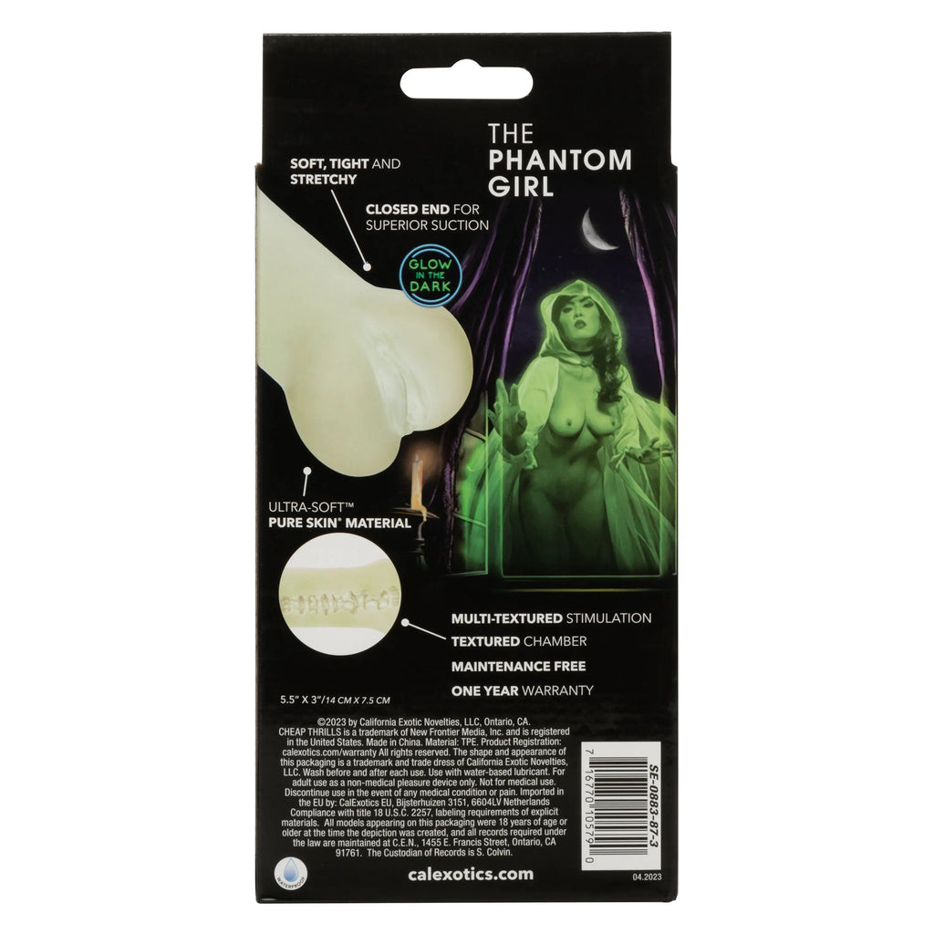 Cheap Thrills - the Phantom Girl - Glow in the Dark – body-safe materials | Fu'Cha Exotics