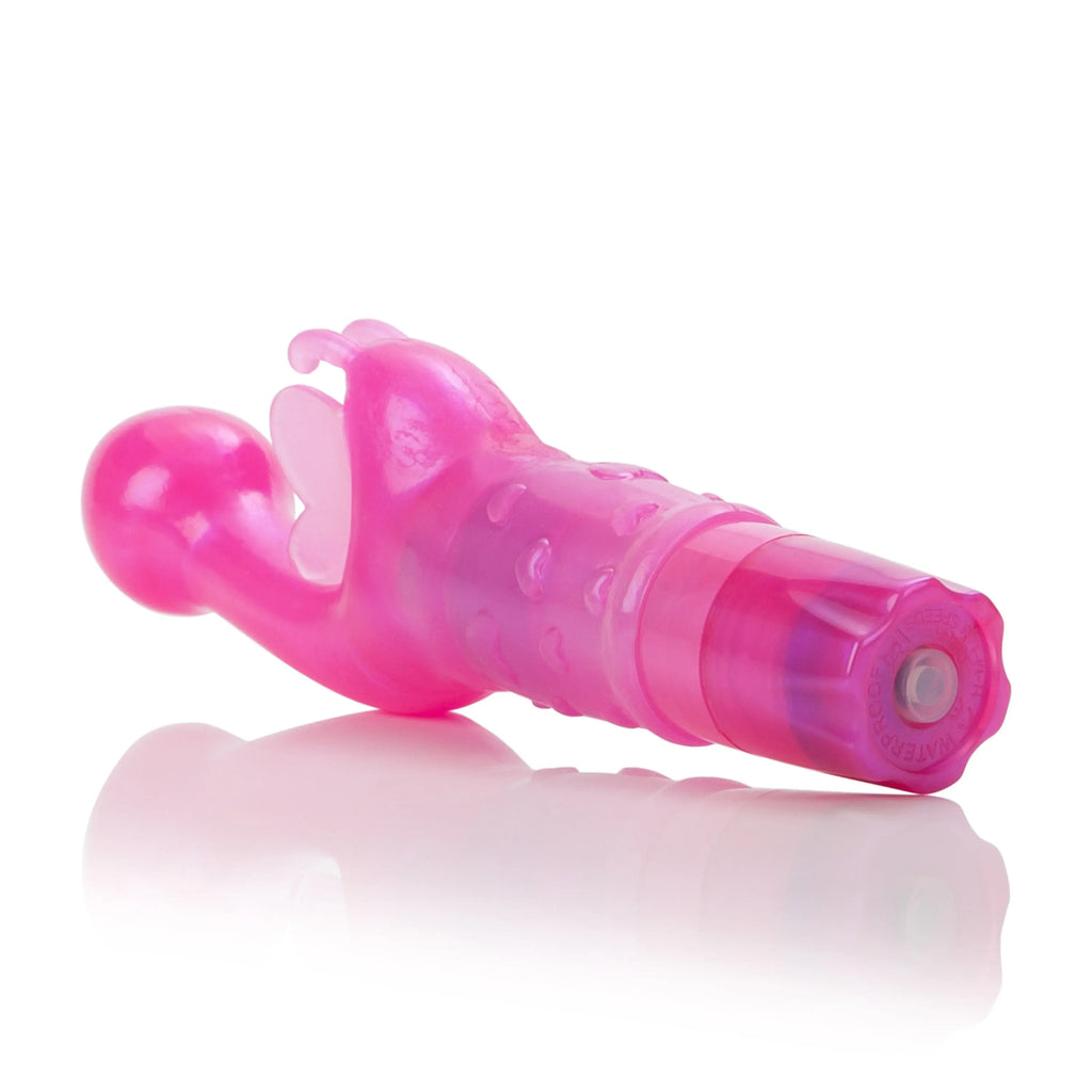 Butterfly Kiss Vibe - Pink – body-safe materials | Fu'Cha Exotics
