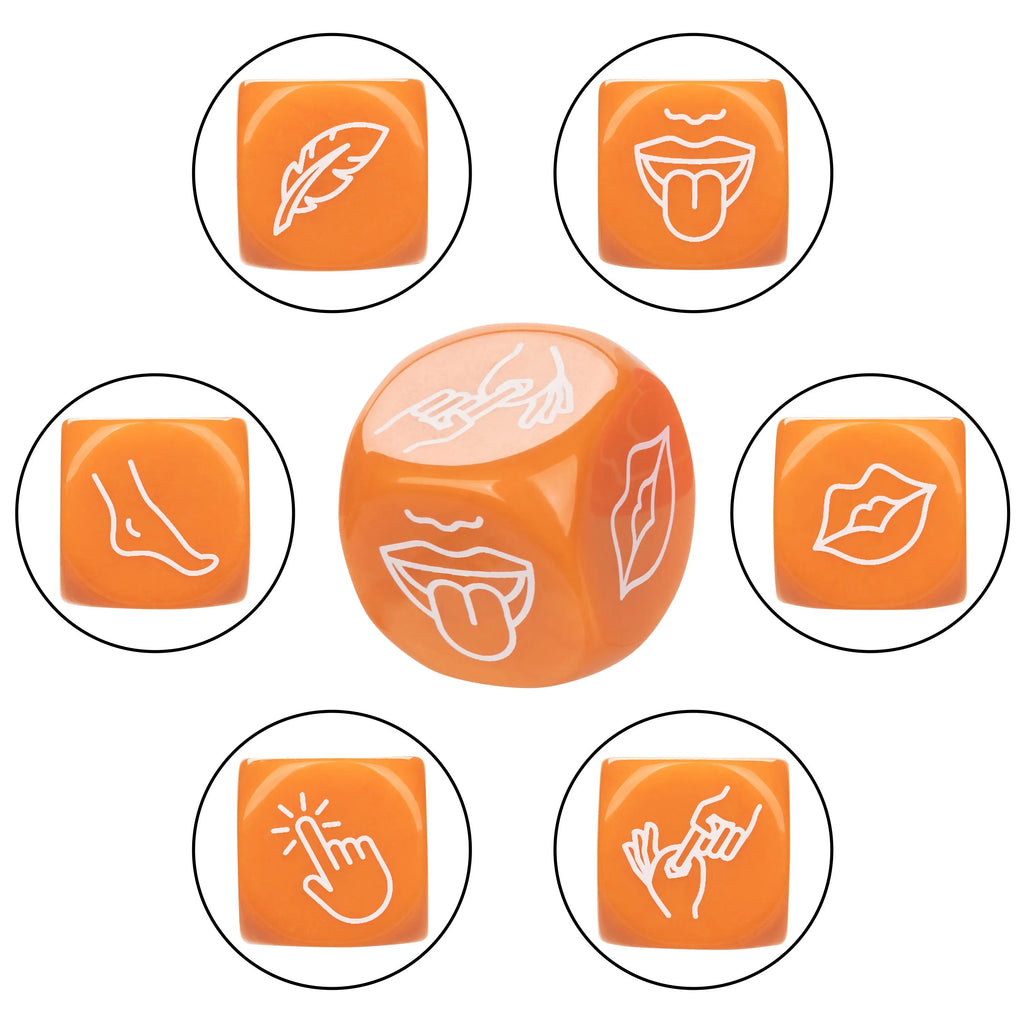 Naughty Bits Roll With It Icon - Based Sex Dice Game – body-safe materials | Fu'Cha Exotics