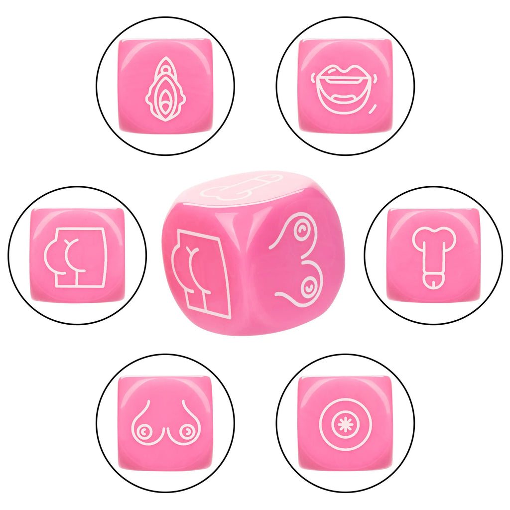 Naughty Bits Roll With It Icon - Based Sex Dice Game – body-safe materials | Fu'Cha Exotics