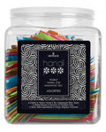 Handipop Hand Job Massage Gel Assorted Flavor - 100 Piece Single Use Packet Tub