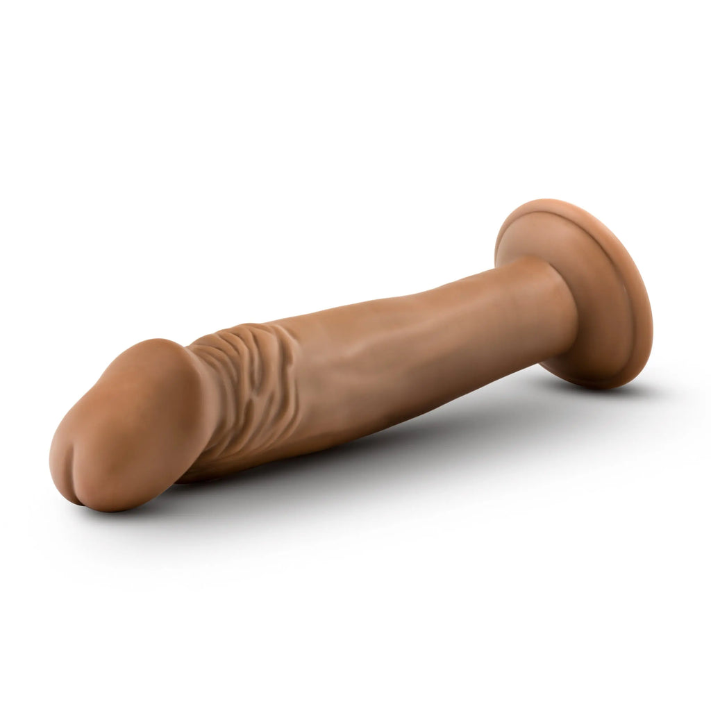Dr. Skin - Dr. Small - 6 Inch Dildo - Mocha – body-safe materials | Fu'Cha Exotics