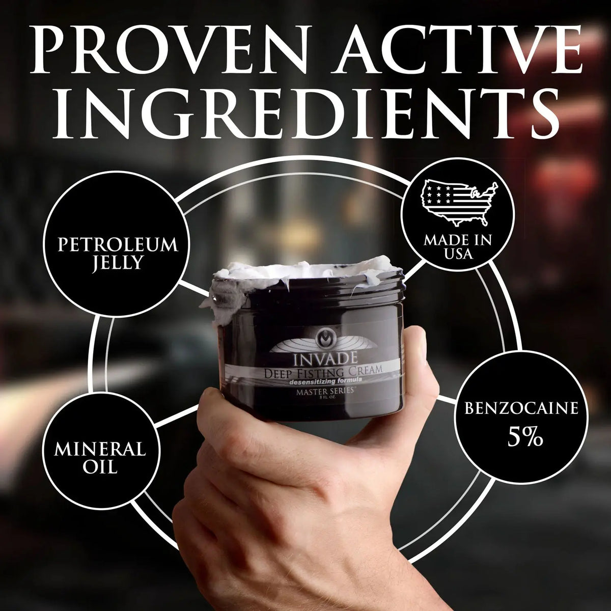 Invade Deep Fisting Cream 8 Oz – body-safe materials | Fu'Cha Exotics
