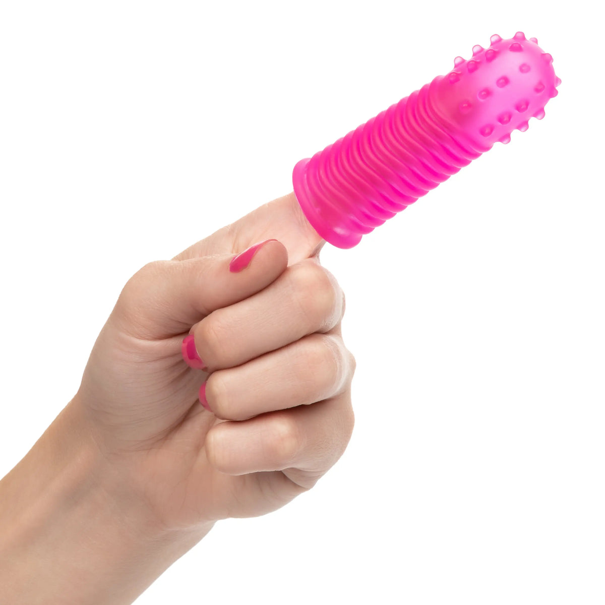 Intimate Play Finger Tingler - Pink – body-safe materials | Fu'Cha Exotics
