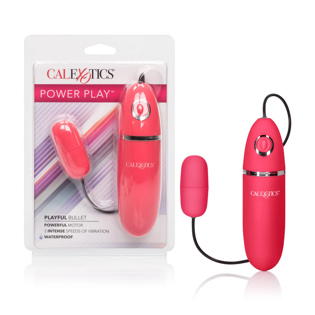 Power Play Playful Bullet - Pink – body-safe materials | Fu'Cha Exotics