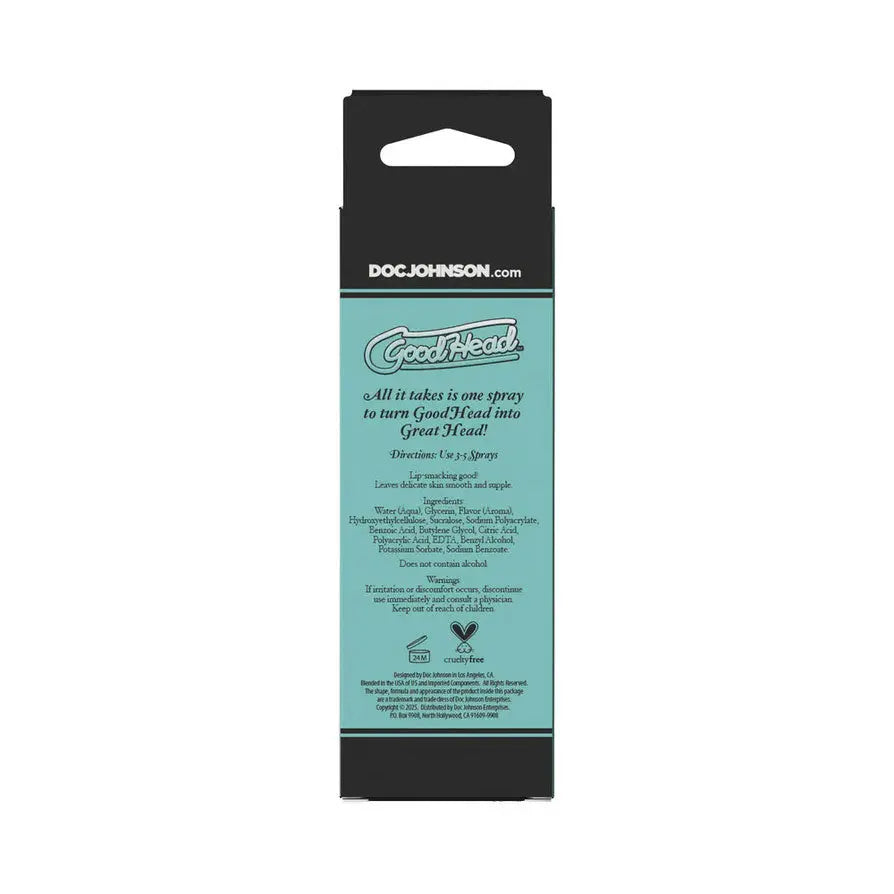 Goodhead - Juicy Head - Cocktails Dry Mouth Spray Pia Colada - 2oz – body-safe materials | Fu'Cha Exotics