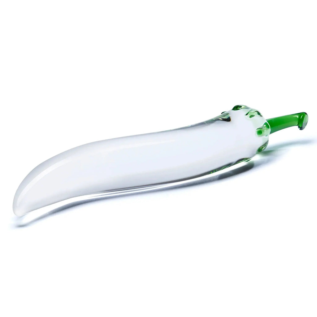 Glas Naturals Chili Pepper Dildo – body-safe materials | Fu'Cha Exotics