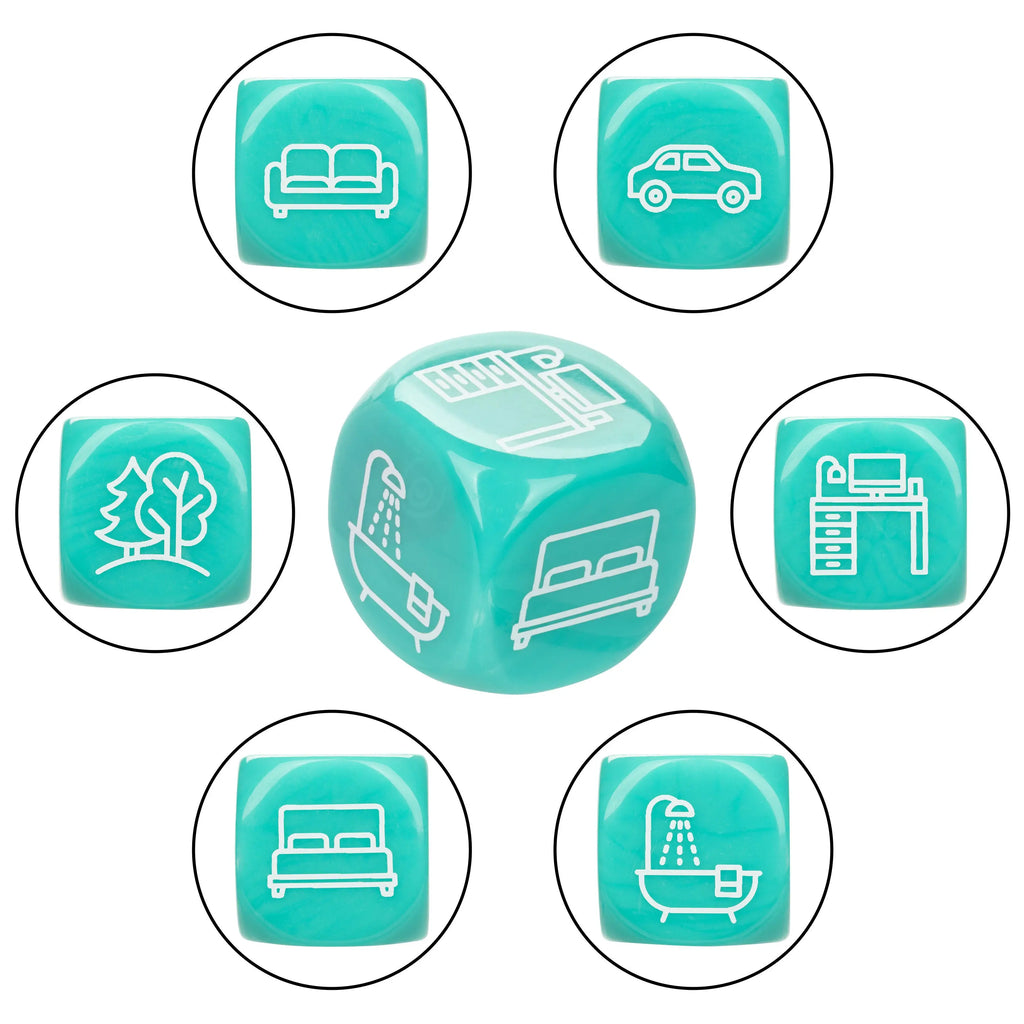 Naughty Bits Roll With It Icon - Based Sex Dice Game – body-safe materials | Fu'Cha Exotics