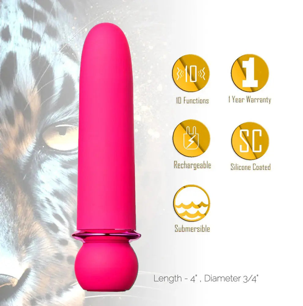 Jaguar Fiercely Powerful - Pink – body-safe materials | Fu'Cha Exotics