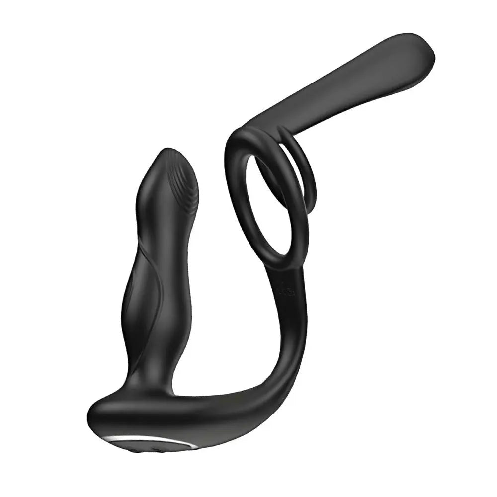 Enhancer Vibro Plug and Penis Sheath - Black – body-safe materials | Fu'Cha Exotics