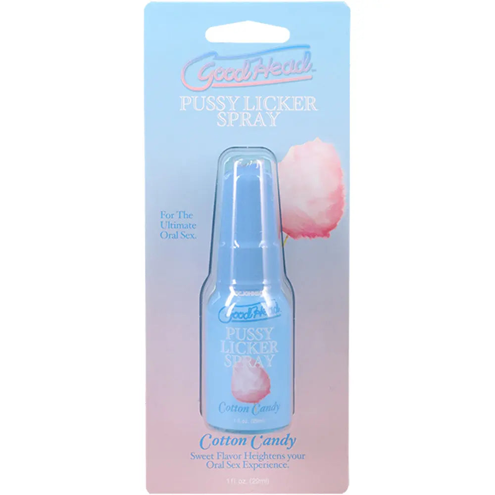 Goodhead Pussy Licker Spray Cotton Candy 1 Fl – body-safe materials | Fu'Cha Exotics