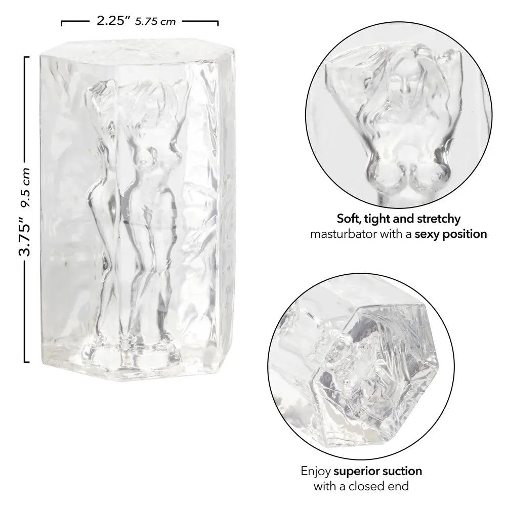 Girls Girls Girls - Farrah - Clear – body-safe materials | Fu'Cha Exotics