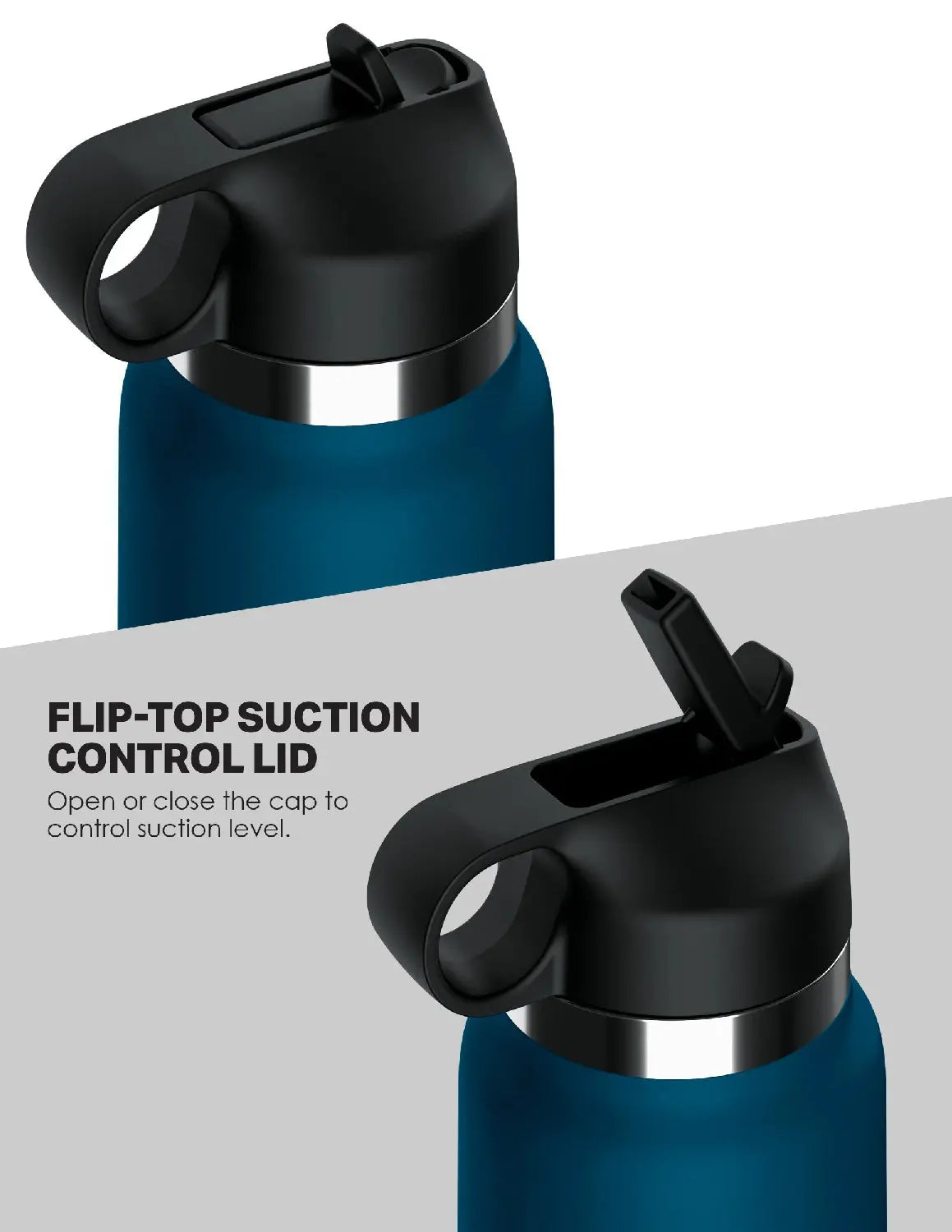 Fuck Flask - Private Pleaser - Blue Bottle - Light – body-safe materials | Fu'Cha Exotics