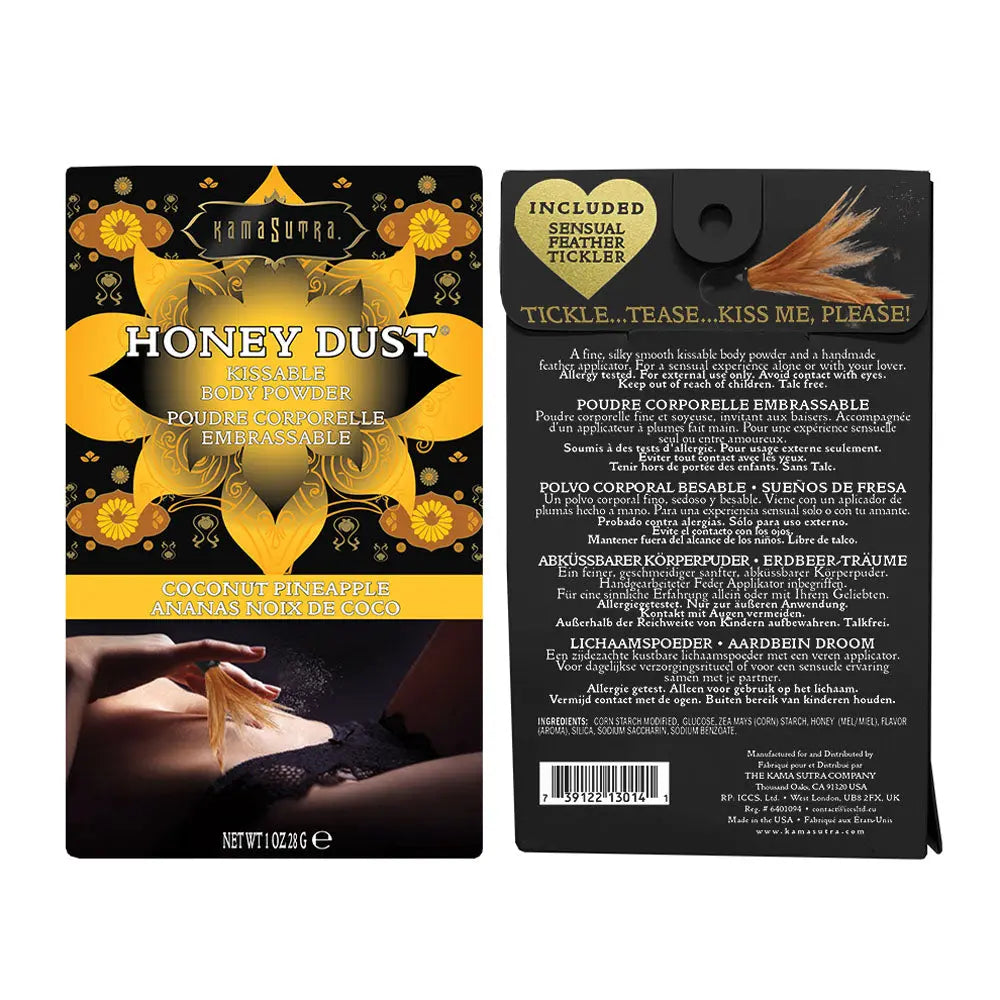 Honey Dust Coconut Pineapple 1 Oz – body-safe materials | Fu'Cha Exotics