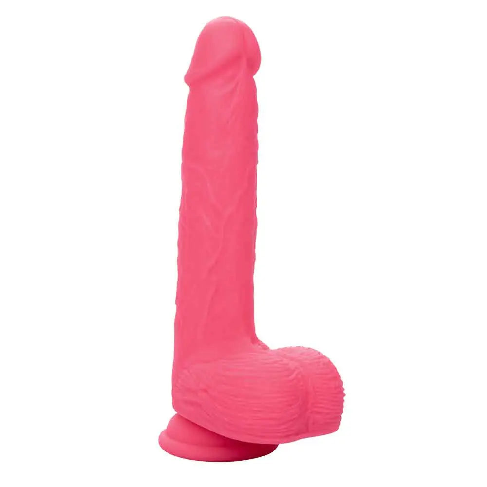 Rechargeable Rumbling and Thrusting Silicone Studs - Pink – body-safe materials | Fu'Cha Exotics