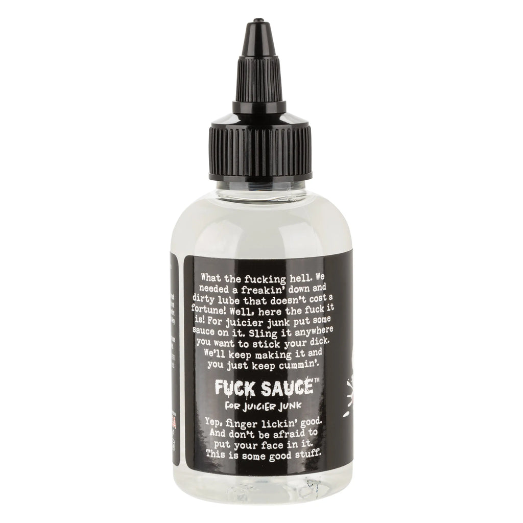 Fuck Sauce Slick Silicone Lubricant 4 Fl. Oz. – body-safe materials | Fu'Cha Exotics