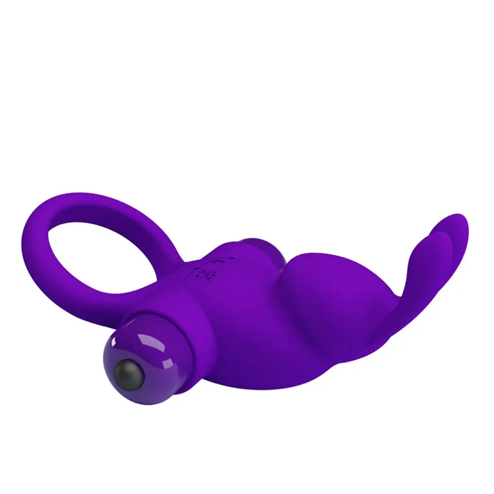 Pretty Love Vibrant Penis Ring I - Purple – body-safe materials | Fu'Cha Exotics