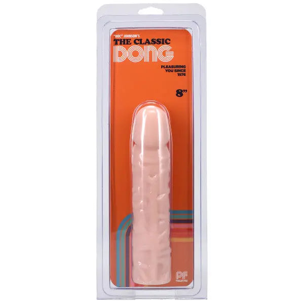 Classic 8 Inch Dong - White – body-safe materials | Fu'Cha Exotics