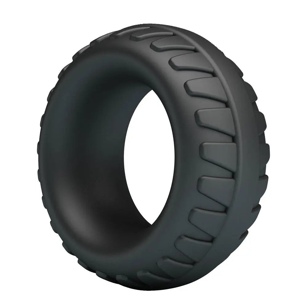 Dilson - Cockring Super Soft Silicone - Black – body-safe materials | Fu'Cha Exotics