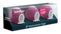 3 Pc Set Masturbator Egg - Bubble - Violet