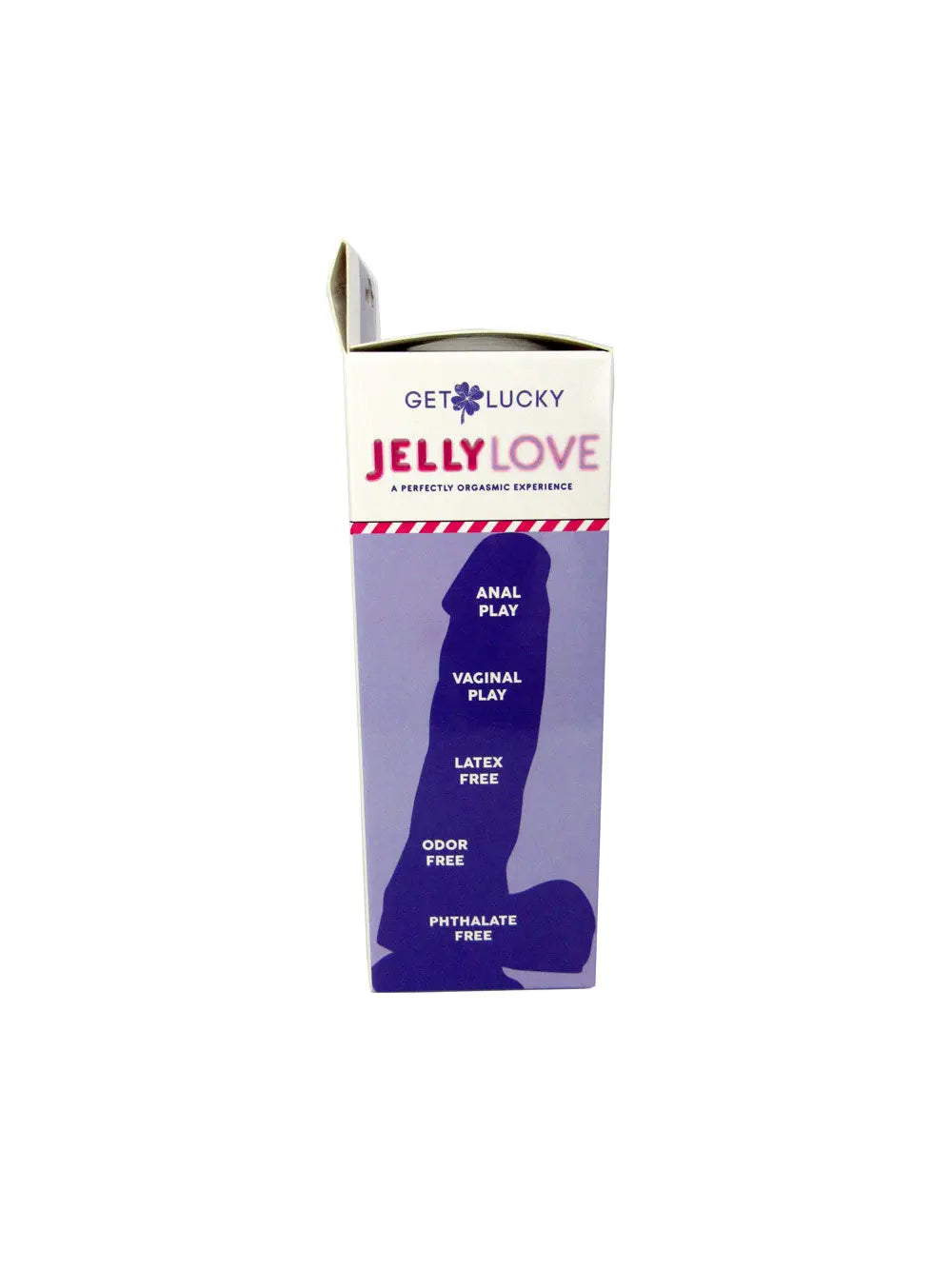 Jelly Love 7" Dildo - Purple – body-safe materials | Fu'Cha Exotics