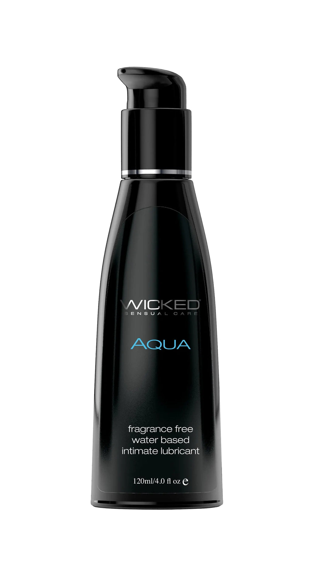 Aqua Water-Based Lubricant - 4 Fl. Oz. – body-safe materials | Fu'Cha Exotics