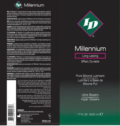 ID Millennium Silicone Lubricant 17 Oz – body-safe silicone | Fu'Cha Exotics