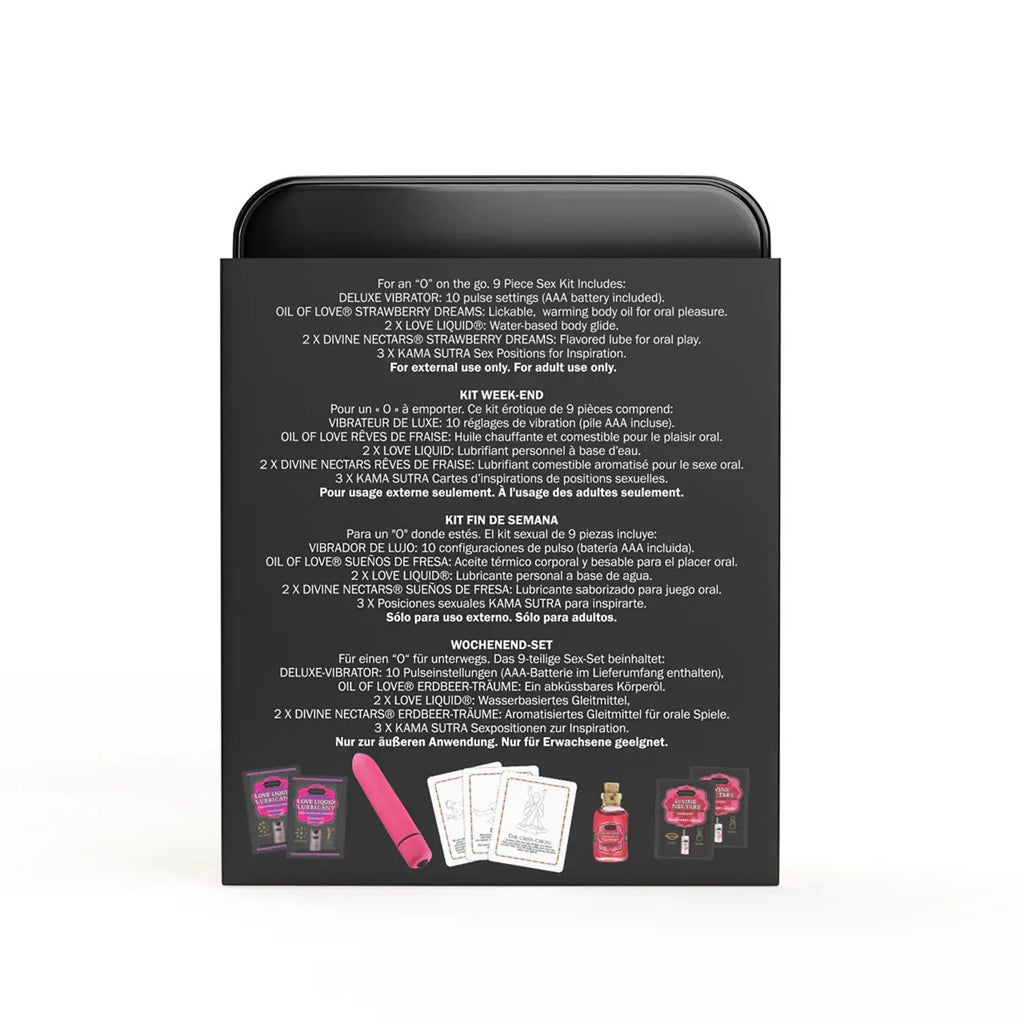 Weekender Kit Vibe Strawberry Dreams – body-safe materials | Fu'Cha Exotics