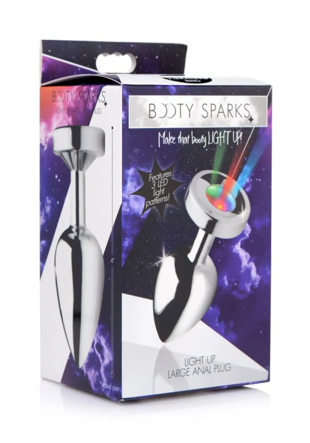 Light Up Large Anal Plug – body-safe materials | Fu'Cha Exotics