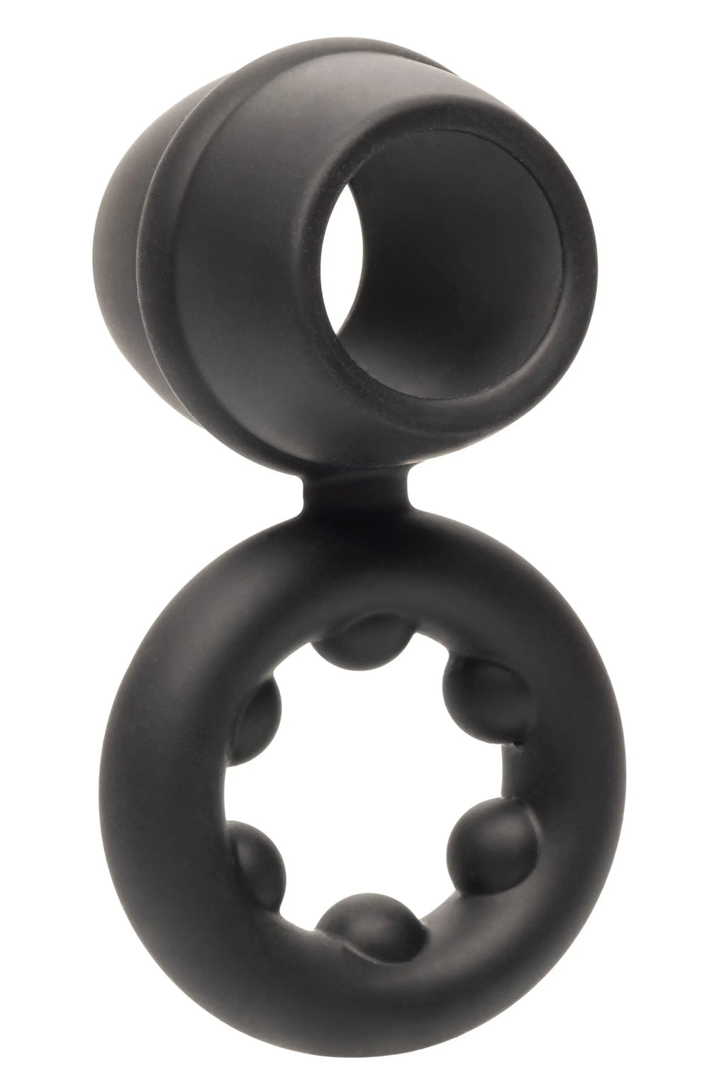 Alpha Liquid Silicone Dual Support Magnum Ring - Black – body-safe materials | Fu'Cha Exotics