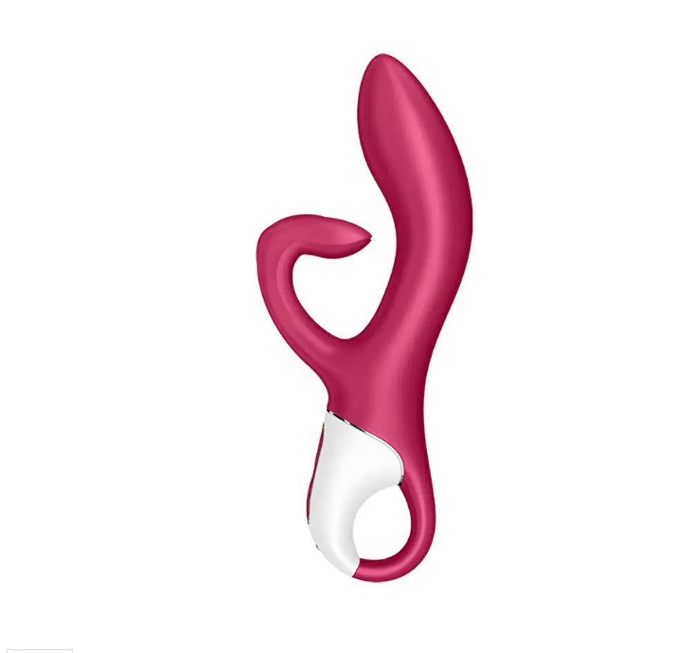 Satisfyer Embrace Me - Rabbit Vibrator - Berry – body-safe materials | Fu'Cha Exotics
