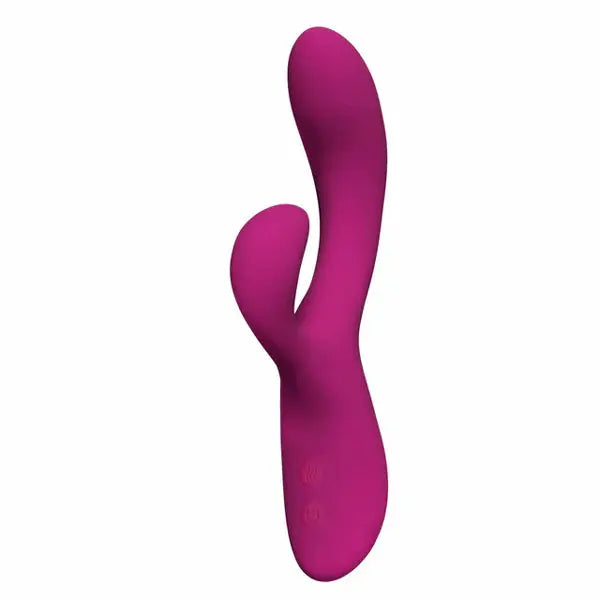 Blush Quinn Rabbit Vibrator Burgundy – body-safe materials | Fu'Cha Exotics