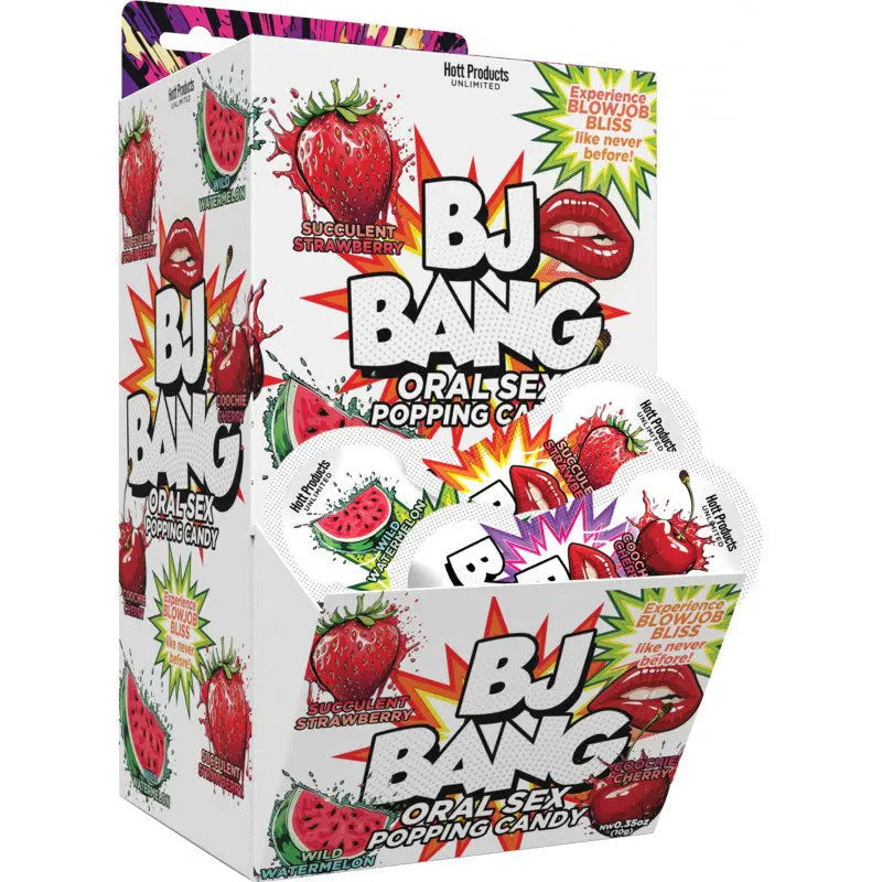 Bj Bang - Oral Sex Popping Candy Display – body-safe materials | Fu'Cha Exotics