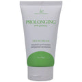 Prolonging delay cream tube with ginseng, 2 oz, white and green squeeze tube