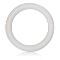 Clear silicone support ring, smooth round band
